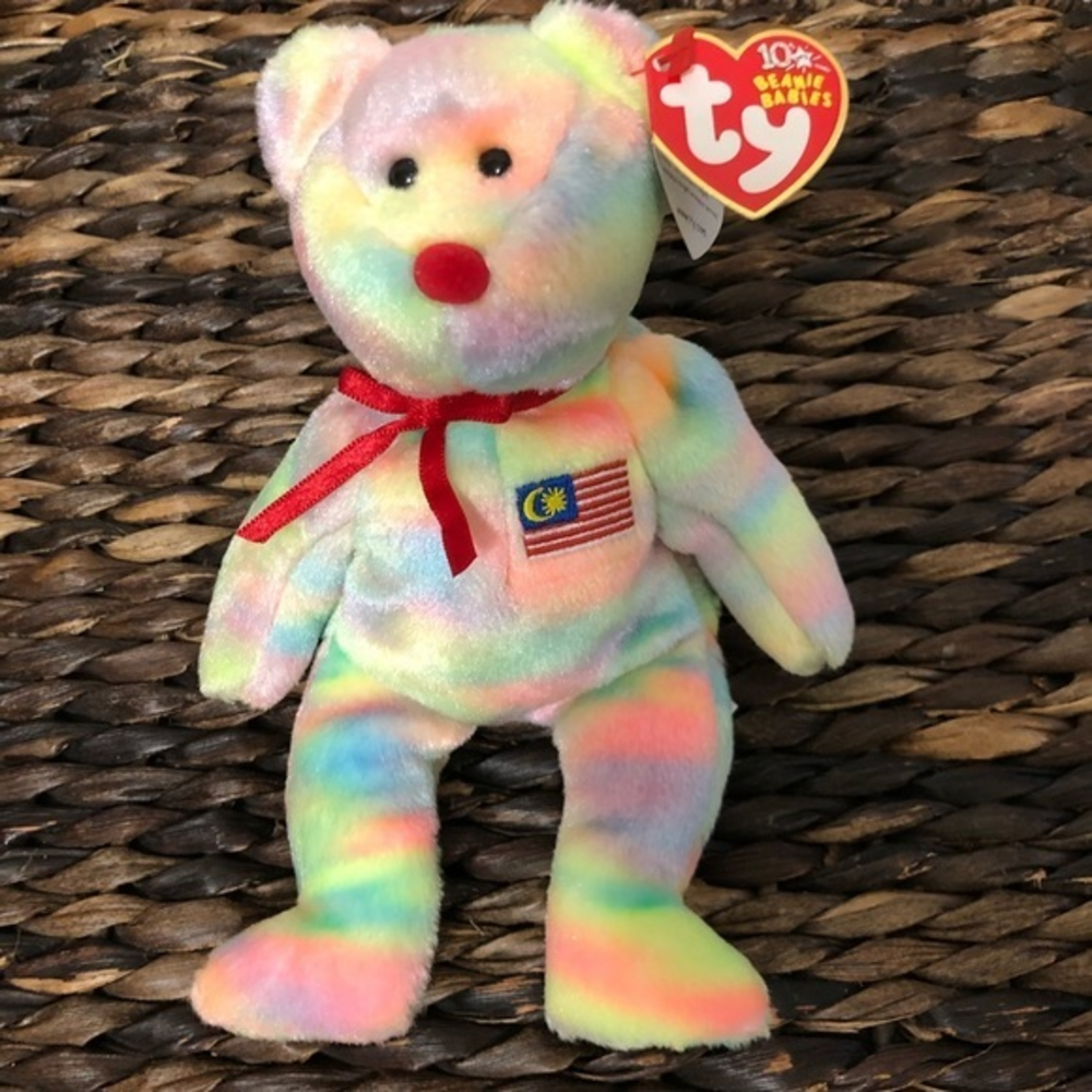 Ty Beanie Baby Wirabear with tag‎